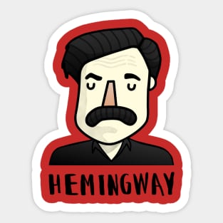 Hemingway Sticker